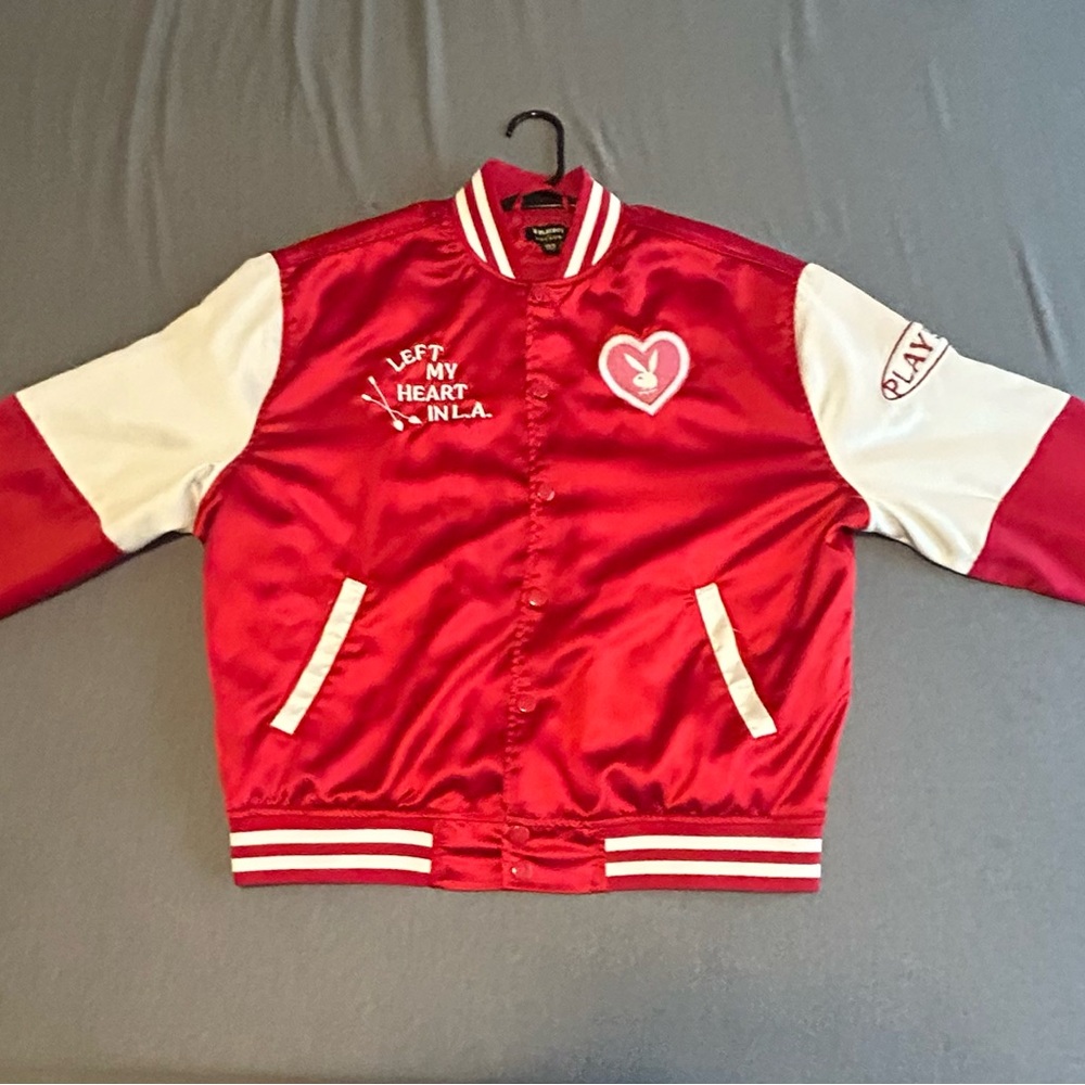 Playboy varsity jacket | Red|
